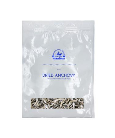 Fisher Queen high quality Korean Dried Anchovy for Stir-fry Rich In Calcium  () 8oz(227g)small-medium size