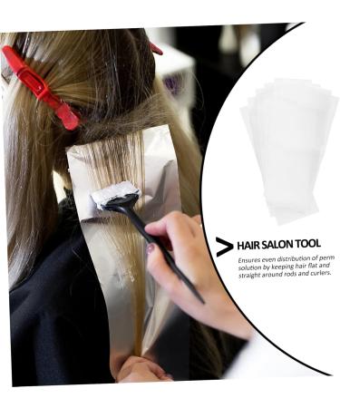 Beavorty 50 Sheets highlight stickers hair paper wraps Hairdressing Tool Hair Coloring Paper blonde hair dye bubble hair dye Salon Hair Dye Paper piece of paper white - Buy Online on GoSupps.com