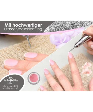 Diamond Grinder Cutter Flame - Medium Grain Foot Care & Manicure/Pedicure Tool for Skin & Nails | International Shipping - Buy Online on GoSupps.com