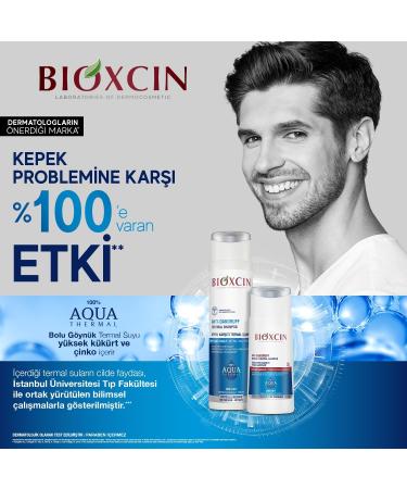  BIOXCIN Bioxcin Thermal Anti-Dandruff Shampoo - Effective Dandruff Control with Thermal Water Probiotics and Zinc 300ml - Buy Online on GoSupps.com