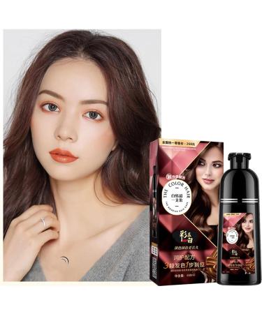  Generisch Natural Hair Color Shampoo for Women 450ml Natural Shampoo Colors Your Hair with Rich Lather Hair Care Deep Cleansing and Nourishing For - Buy Online on GoSupps.com