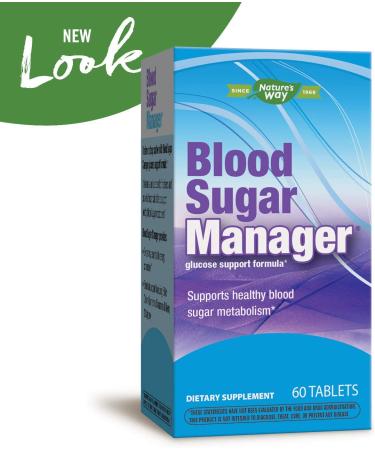 Nature's Way Blood Sugar Manager - 60 Tablets for Healthy Glucose Support - Buy Online on GoSupps.com