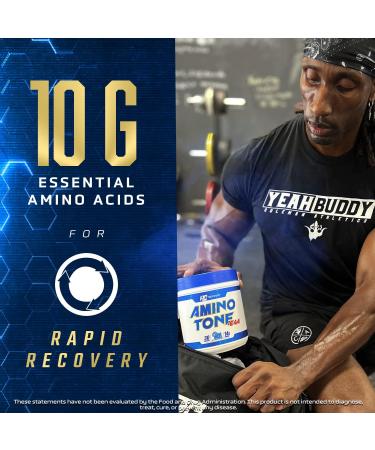 Ronnie Coleman Amino-Tone + EAA - Sour Apple Flavor | 30 Servings - Buy Online on GoSupps.com