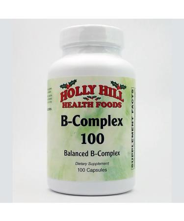 Holly Hill Health Foods B Complex 100 100 Capsules