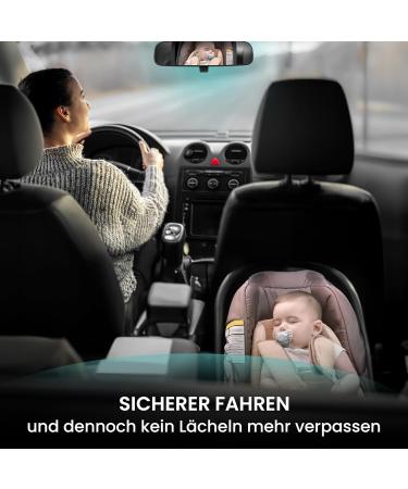 Car Mirror for Babies - Back Seat Safety Mirror | Best Child Rearview Mirror for Parents - Buy Online on GoSupps.com
