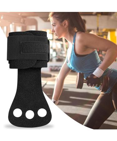Strap for Wrist Fitness Handles Sheath 3 Holes Wrist Wrap Professional Gymnastics Hand Wraps Wrist Protection Band for Weight Lifting Strength Training Black - Buy Online on GoSupps.com