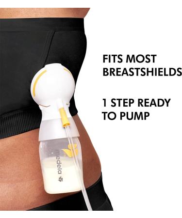 Medela Hands-Free Pumping Bustier - Easy Expressing Pumping Bra - Black - Buy Online on GoSupps.com