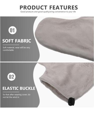 FRCOLOR 1 Pair Wax Warm Foot Cover Paraffin Wax Foot Covers Heated Glove Paraffin Wax Booties Paraffin Wax Warmer Spa Gloves Simple Paraffin Wax Foot Wear Cover Mittens Cotton Tool - Buy Online on GoSupps.com