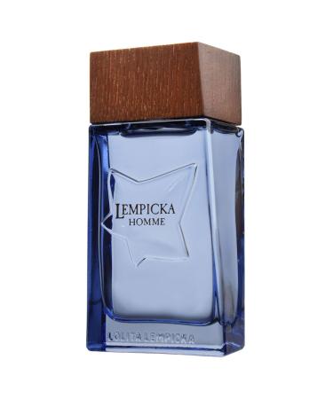 Lolita Lempicka Homme Eau De Toilette Spray for Men - Fresh Masculine Scent w/Woody Notes of Cedar Rum Vanilla & Musk - Ideal for Daily Wear and Special Events 3.4 Ounce (Pack of 1)
