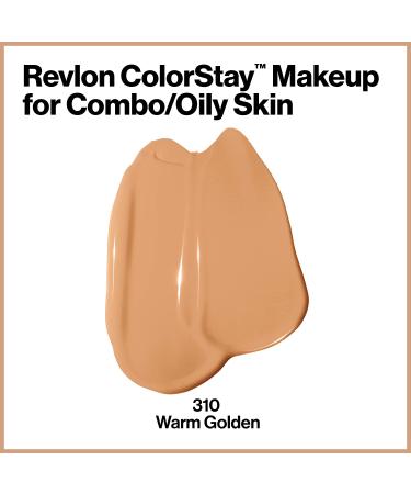 Revlon Colorstay Makeup 310 Warm Golden - 1 fl oz for OilyCombination Skin - Buy Online on GoSupps.com
