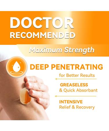 WONDROUSZ Bee Venom Joint Cream Extra Strength Muscle & Bone Soothing Ointment for Shoulder Back Neck Hands Feet Leg Knees Ankle Arthritis Meniscus for Adults Seniors - Buy Online on GoSupps.com