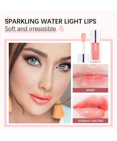 Prreal Tinted Lip Oil | Plumping Hydrating Lip Gloss | Moisturizing Clear Lip Care | Nourishing Pink Lip Oil - Buy Online on GoSupps.com