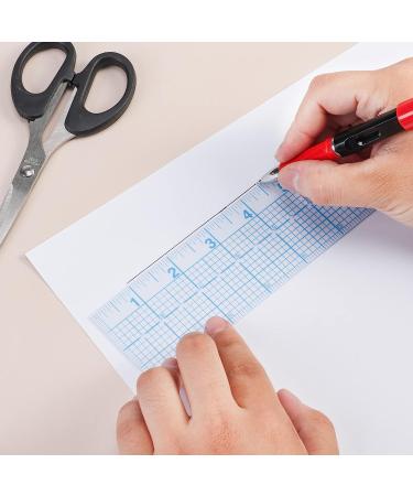 2x18 inch See-Thru Sewing Clear Ruler - Accurate Positioning and Marking - Buy Online on GoSupps.com