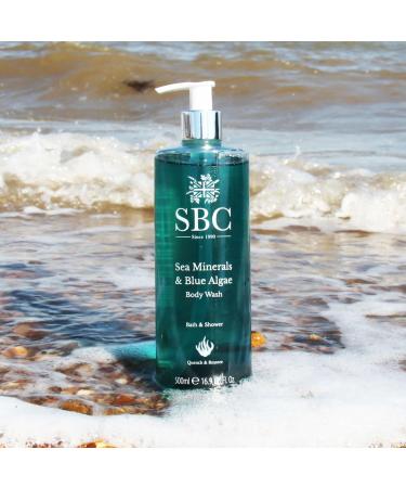 SBC Sea Minerals & Blue Algae Body Wash (300ml) - Buy Online on GoSupps.com