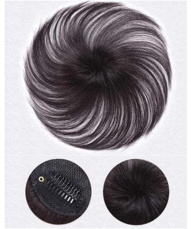 Pmandgk Topper Wig with Bangs Increase the Amount of the Top of the to Cover the White Hair Hairpiece A - Buy Online on GoSupps.com