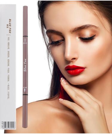 Waterproof Eyebrow Makeup Pens Brow with Brush | Smudge-Proof Professional Eyebrow Pencil Long-Lasting Eye Makeup for Natural Eyebrow Hair Shakven Dark Brown - Buy Online on GoSupps.com