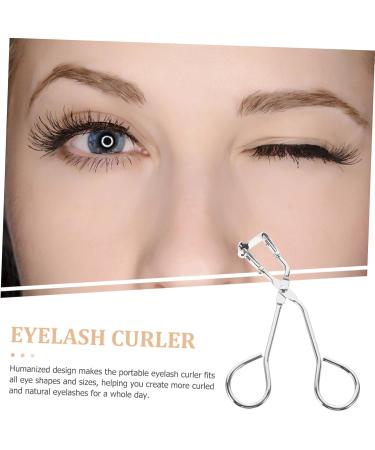 Housoutil Fake Eyelash Curler Partial Eyelash Curler Splitter Travel Make up Stainless Steel Mini Hair Curler - Buy Online on GoSupps.com