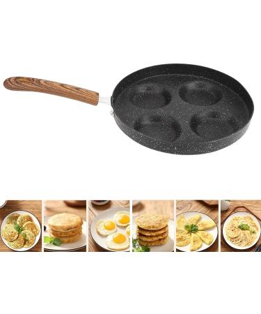 DameCo Frying Pot Non Stick Cooking Pan Breakfast Maker with Wood Handle Kitchen Utensils Interesting - Buy Online on GoSupps.com