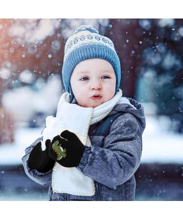 QKURT Toddler Magic Mittens for 2-5 Year Old Boys and Girls - Pack of 5 | Stretchy Knitted Winter Mittens for School and Playtime - Buy Online on GoSupps.com