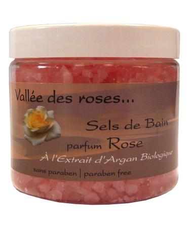 Vall e des Roses - Bath Salt Argan Pink 220 g 2 pieces