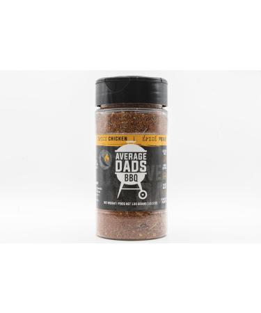 BBQ Seasoning-Average Dads Spicy Chicken- All Purpose Seasoning And Dry Rub No MSG Non-GMO Gluten-Free Bbq Rubs And Spices For Smoking Grilling Frying Roasting Anything Chicken Ultimate Chicken Spice Gifts For Him Christmas Gift