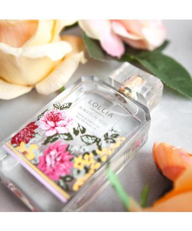 LOLLIA Always in Rose Eau de Parfum 3.4 fl. oz. - Rose & Hibiscus Beautifully Captivating Perfume Women s Perfume Eau de Parfum Spray for Women Women s Fragrance Always in Rose 3.4 Fl Oz (Pack of 1) - Buy Online on GoSupps.com