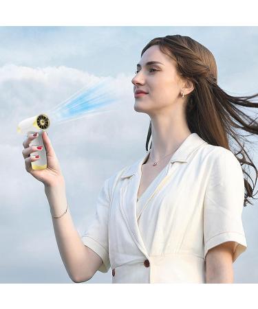 Air Hair Dryer Battery Operated Hair Dryer Handheld Hair Dryer Cordless Hot Air Hair Dryer Rechargeable Personal Cordless Turbos Fan Dry Blower with Adjustable Speed for Travel Use Silver High Speed turbine Hair Dryer  - Buy Online on GoSupps.com