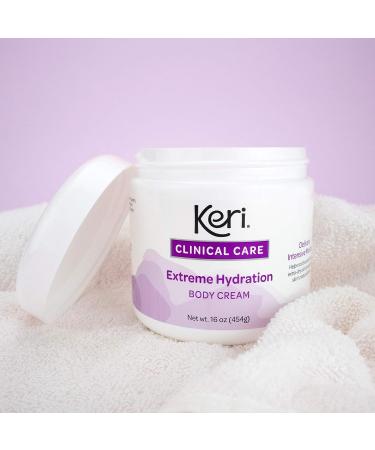 Keri Clinical Care Extreme Hydration Body Cream 16 Oz - 1 Pound Pack | Intense Moisturizing Formula - Buy Online on GoSupps.com