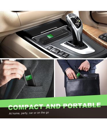 Portable Rechargeable Breathalyzer | Professional-Grade Accuracy | Personal Alcohol Tester with Memory | Home Party Use | Black - Buy Online on GoSupps.com