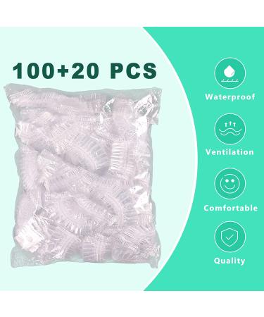 Keeygo 120 Pack Waterproof Disposable Ear Covers for Shower - Ear Protectors for Hair Dye, Hair Dryer, Bathing - 120 Count - Buy Online on GoSupps.com