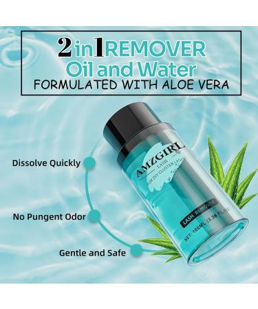 Eyelash Extension Remover 100ML | Non-Irritating Glue & Lash Cluster Remover | DIY Eye Cleanser for Individual Lashes - Buy Online on GoSupps.com