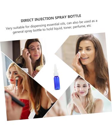 FOMIYES 24 Pcs Round Shoulder Nasal Spray Bottles - Travel Size Cosmetic Containers - Blue Pet - Set of 3 - Buy Online on GoSupps.com