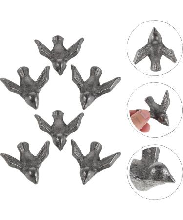  SOLUSTRE SOLUSTRE 6 Pieces Cast Iron Cooking Birds Safe Food Grade Supplement for Vegans Athletes Pregnant Women Boy Girl Compact for Daily Iron Intake - Buy Online on GoSupps.com