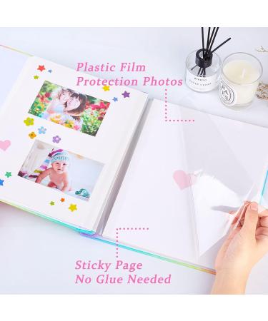 Buy Mhjy Photo Album for Kids - 40 Pages Holds 200 Photos Customizable Baby Album - Multicolor 29x27cm - Buy Online on GoSupps.com