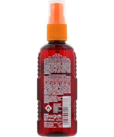 Malibu Sun SPF 50 Non-Greasy Dry Oil Spray for Tanning High Protection Water Resistant 100ml - Buy Online on GoSupps.com