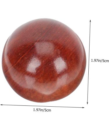 Healeeved 8 STK Wooden Massage Balls - Deep Tissue Muscle Relief & Hand Therapy Fitness Tool - Buy Online on GoSupps.com