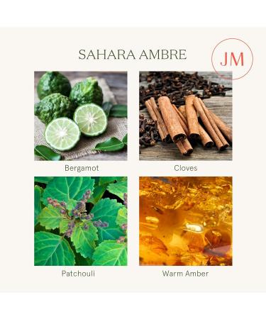 La Jolie Muse Sahara Ambre Scented Candle Candle Gifts for Women Large Glass Jar Candle Natural Soy Wax 90 Hour Candles Long Burning 19.4Oz /550g Sahara Ambre 19.4 ounce - Buy Online on GoSupps.com