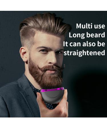 Buy Cordless Heated Hair Brush - Portable Electric Comb with Rechargeable Battery & Three-Speed Temperature Control for Home & Travel - Buy Online on GoSupps.com