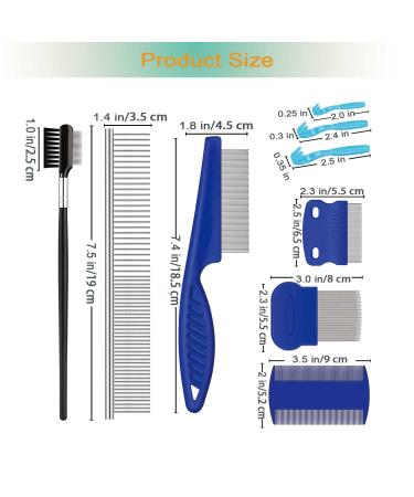 Pets Grooming Kit: Tear Stain Remover, Undercoat Rake, Dematting Tool for Dogs & Cats | Flea Comb for Dandruff, Tangles, Knots | Shedding Hair & Fur - Buy Online on GoSupps.com