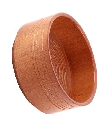 Premium Wood Shaving Soap Bowl & Ceramic Mug Set for Men - 8x8x4 Razor Cleaning Foam Cup - Buy Online on GoSupps.com