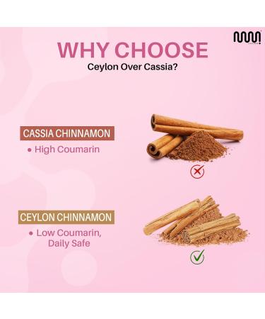 mastermedi Ceylon Cinnamon 9000mg 20:1 Extract Supports Glucose Metabolism Heart Health & Digestion 60 Vegan Capsules 2-Month Supply True Cinnamon Non-GMO - Buy Online on GoSupps.com