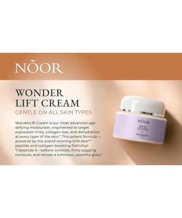 Noor Wonder Lift Cream for Women Natural Anti-Aging Wrinkle teatment with Syn-Ake natural blend Promotes Anti Aging and Significantly Less Wrinkles In As Little As A Few Days - Buy Online on GoSupps.com