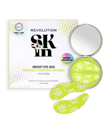 Revolution SKin Silicone Eye Patches Patchs R utilisables pour D congestionner et Hydrater les Yeux Vegan et Non Test s sur les Animaux 1 Paire