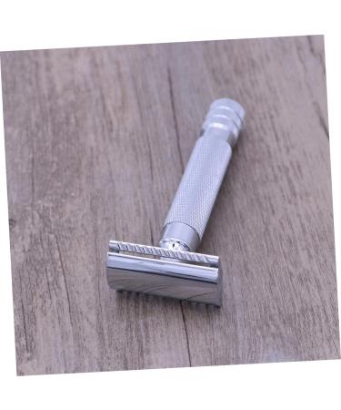 Fomiyes Double Razor - Men's Wooden Safety Razor for Home Use | Premium Steel Shaver - Buy Online on GoSupps.com