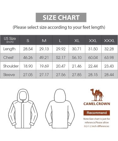 CAMEL Men's Winter Ski Jacket | Waterproof Snow Coat with Hood | X-Large Army Green - Buy Online on GoSupps.com