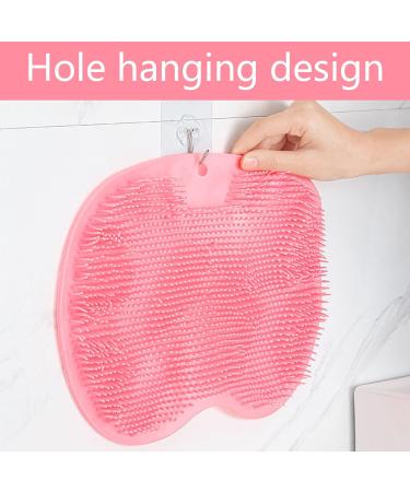 Non-Slip Silicone Foot Brush for Shower - Massage Pad with Suction Cup for Easy Cleansing & Peeling - Relieve Tired Feet (Green) - Buy Online on GoSupps.com
