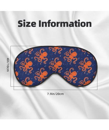 Octopus Sleep Mask | Adjustable Double-Sided Eye Mask - Soft Sleep Covers for Perfect Shading & Reduced Eye Edema - Buy Online on GoSupps.com