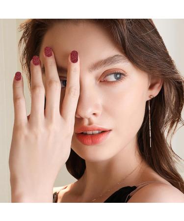 Semi Cured Gel Nail Strips Peel-and-Stick Nail Polish GLAMeeeeee Gelz Nail Sticker Gel Nail Polish Stickers Semi-Cured Gel Nail Strips Long Lasting Gloss Nail Strips Easy to Apply and Remove Gel - Buy Online on GoSupps.com