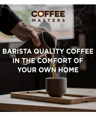 Coffee Masters Dark Roast Coffee Gift Set - Includes 1kg Full Bodied Coffee Beans and 1kg Super Crema Espresso Coffee Beans - Roasted in the UK - Beautifully Packaged Ready to Give Coffee Gift Set Full Bodied & Super Crema Espresso Beans 1 kg (Pack of 2) - Buy Online on GoSupps.com