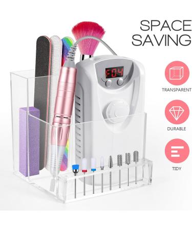 Beaupretty Nail Drill Bits Holder Nail Drill Grinding Bit Holder Professional Nail Art Polishing Grinding Drill Bit Holder Nail Drill Bit Holder Stand Displayer Organizer for Home Salon Use - Buy Online on GoSupps.com